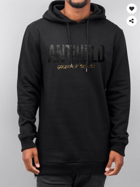 ANTIHELD GOLDENER SCHUSS Hoodie Mädels und Jungs